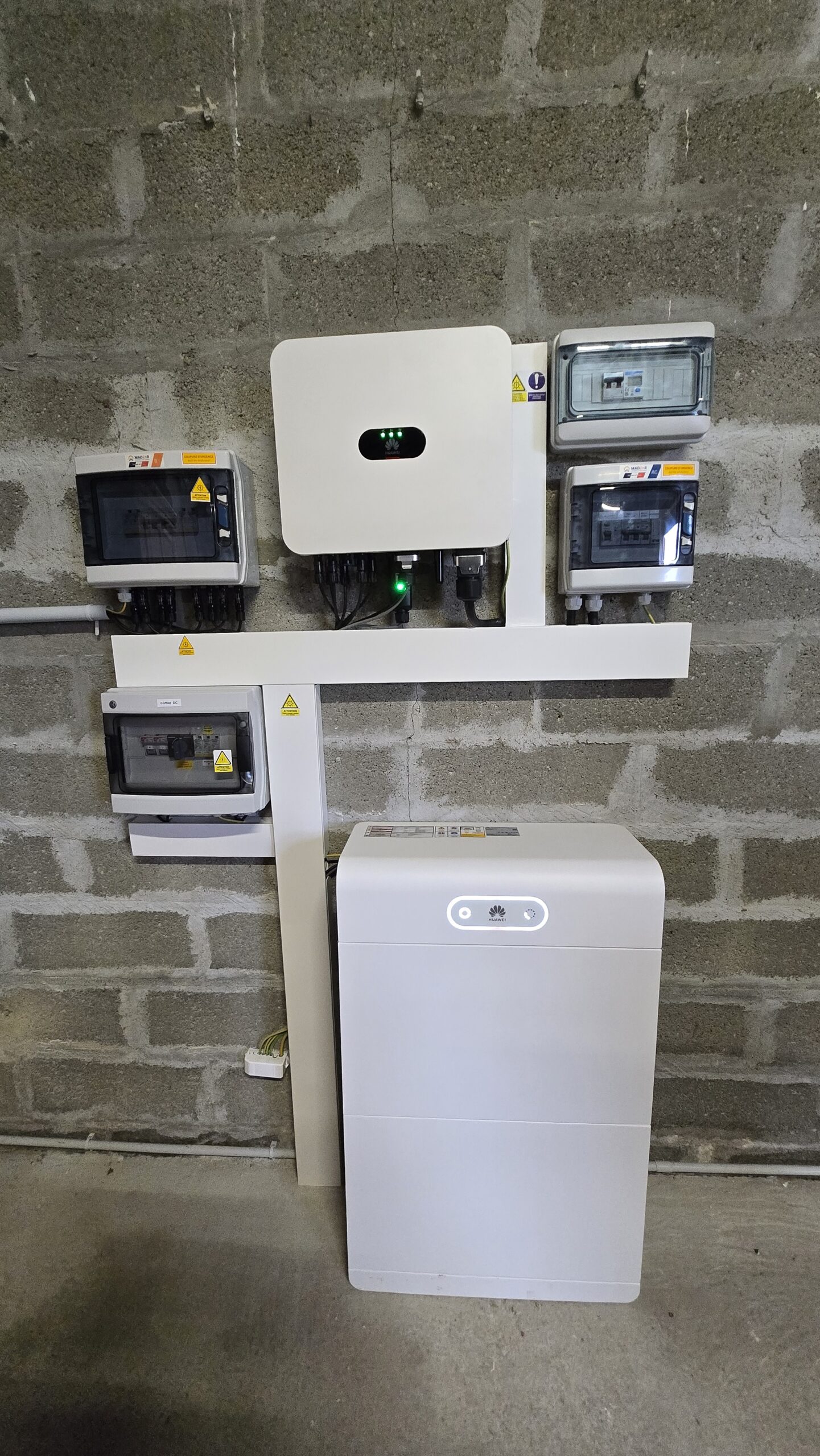 Système Huawei Onduleur + batterie